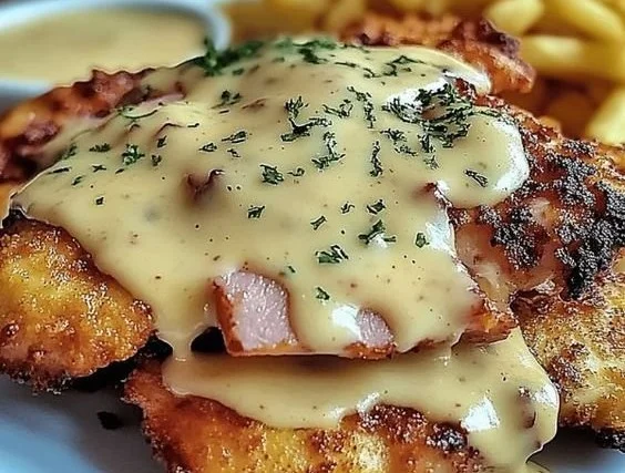 Savory Malibu Chicken Recipe with Creamy Mustard Sauce